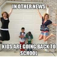 Parents celebrate back to school 